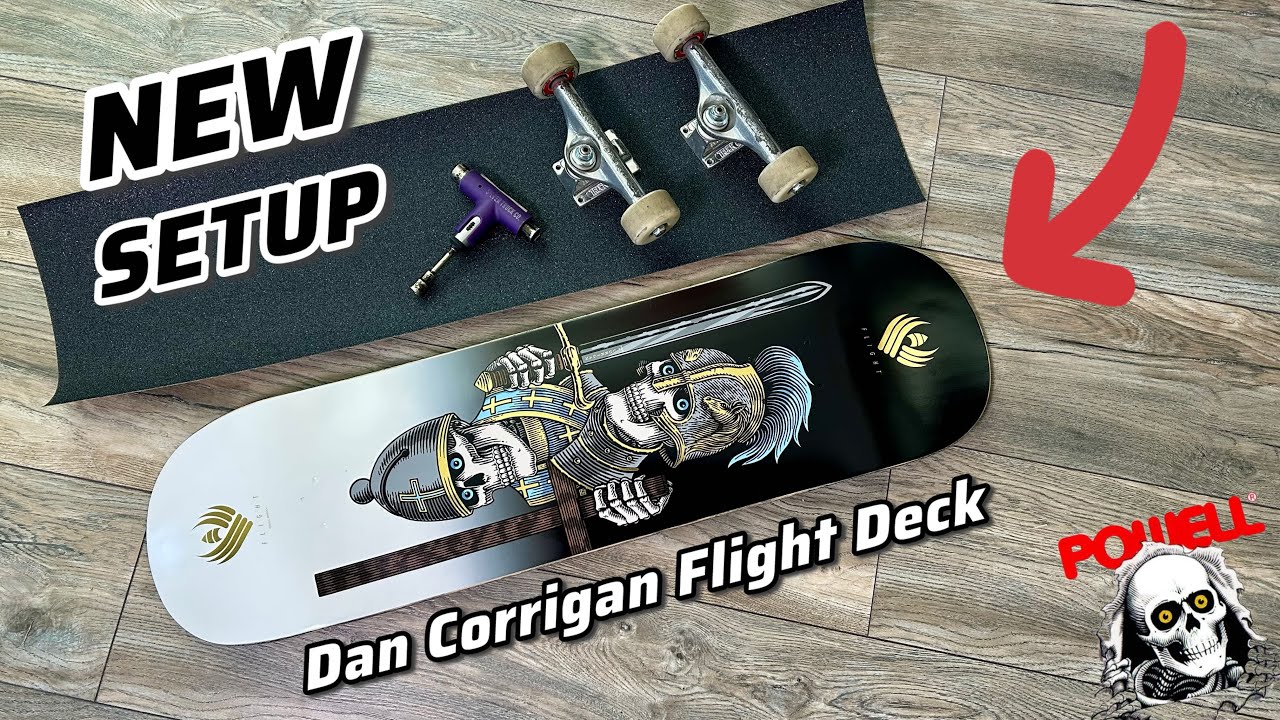 Новая комплектация скейтборда: Dan Corrigan Pro / Designed Flight Deck от Powell Peralta