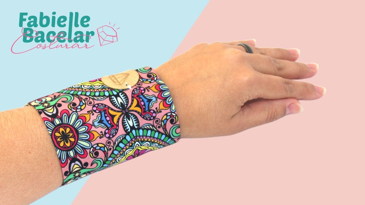 Bracelete Carteira - Fazer e Vender - Fabielle Bacelar - Peça 0130
