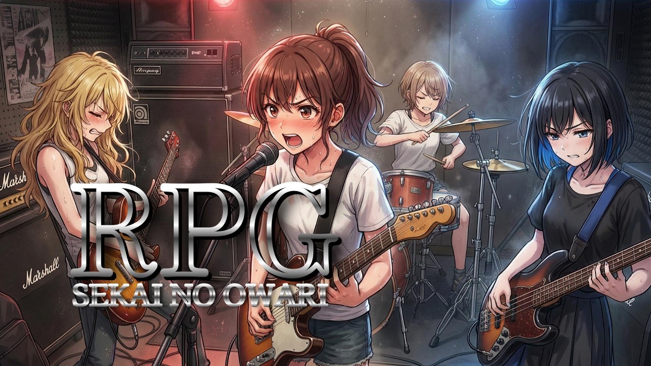 RPG - SEKAI NO OWARI / 感情爆発ロックカバー【登録者2000人記念】