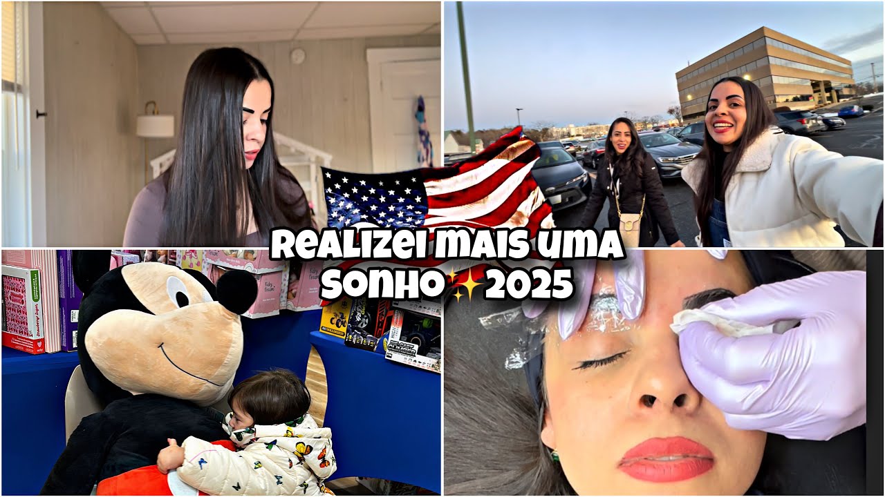 VLOG:MAIS UM SONHO✨COMO É NECESSÁRIO ESSE MOMENTO💓VIDA NOS ESTADOS AUNIDOS🇺🇸