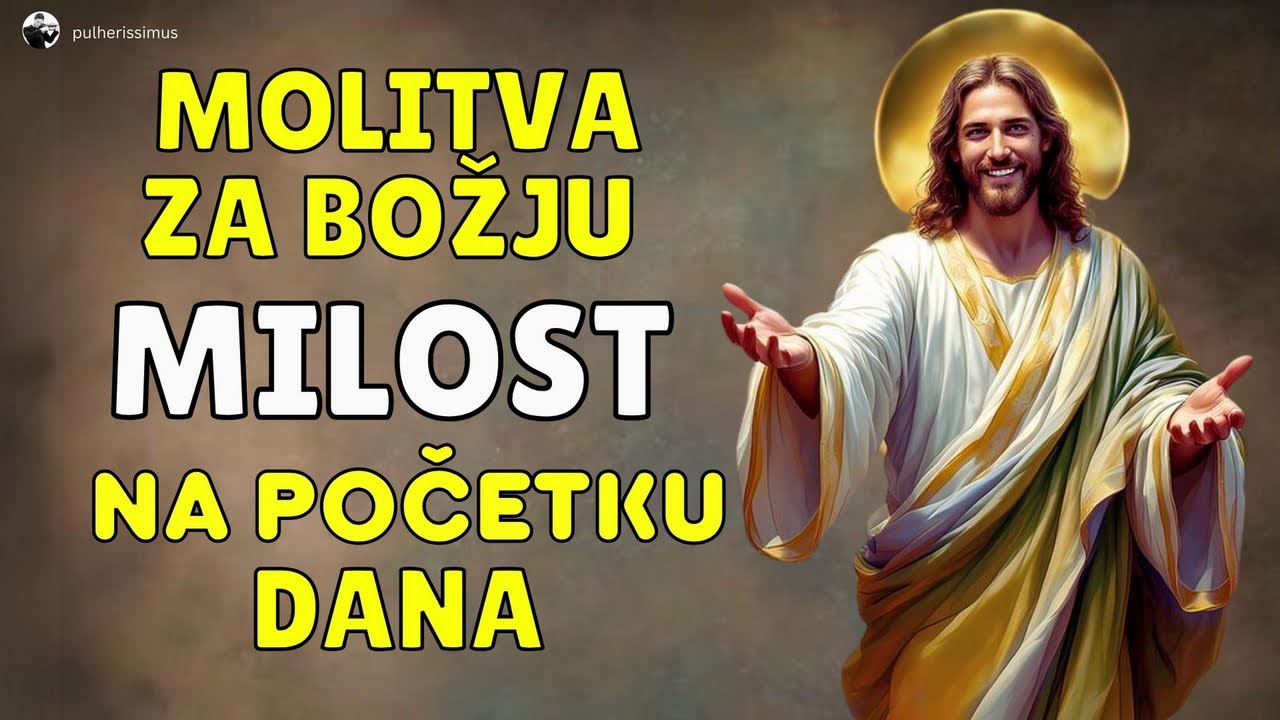 MOLITVA BOGU ZA SRETAN POČETAK DANA