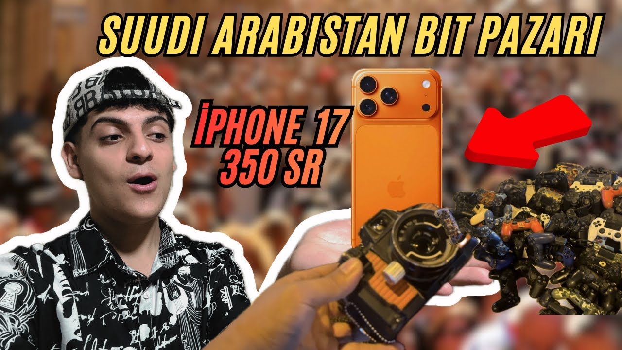 SUUDİ BİTPAZARI’NDA ŞOK: iPHONE 17 350 RİYAL! Gerçek mi Sahte mi? 😳