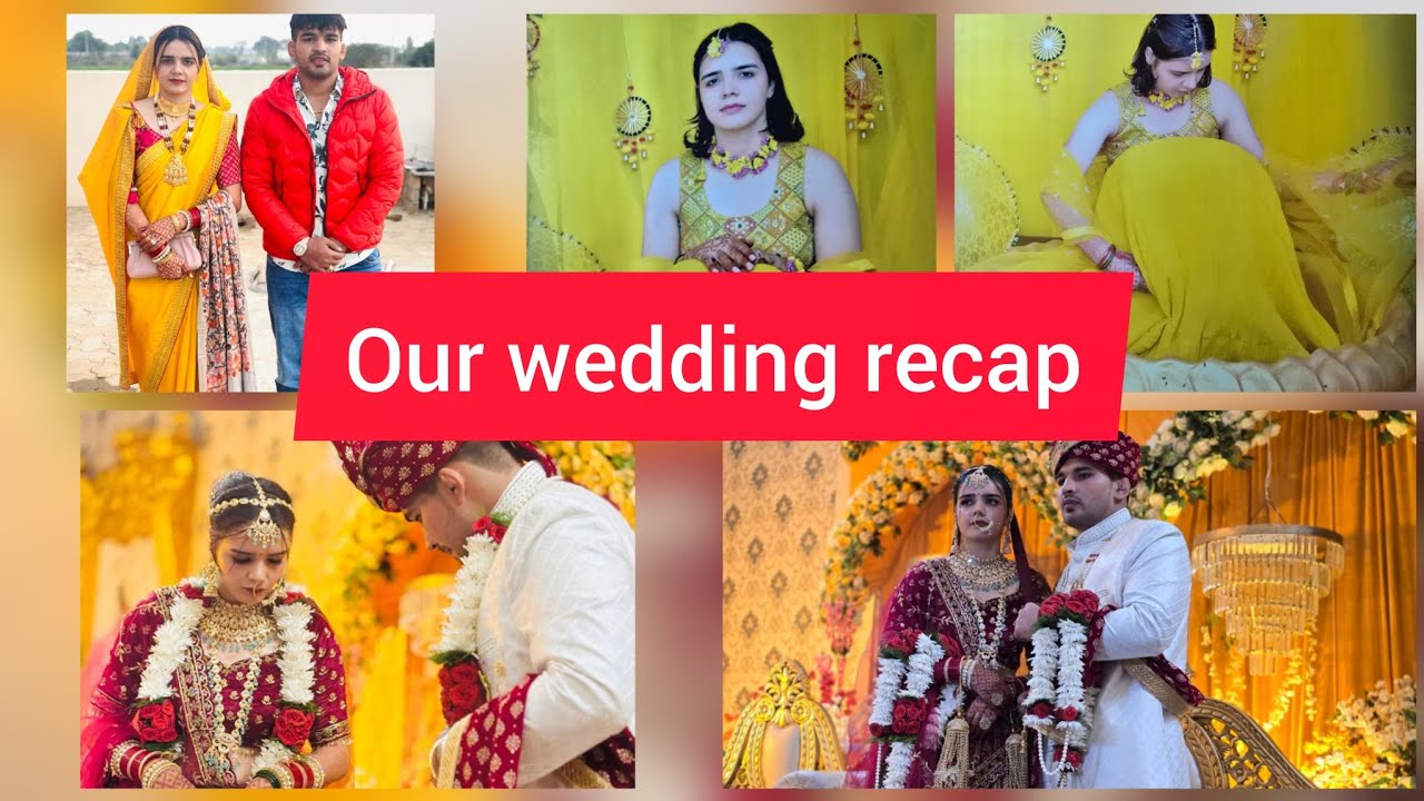 Hmari puri shadi bs 2min mein🥳😄 #new #video #youtube #weddingday #weddingvideo #jaatjatn #like #fyp