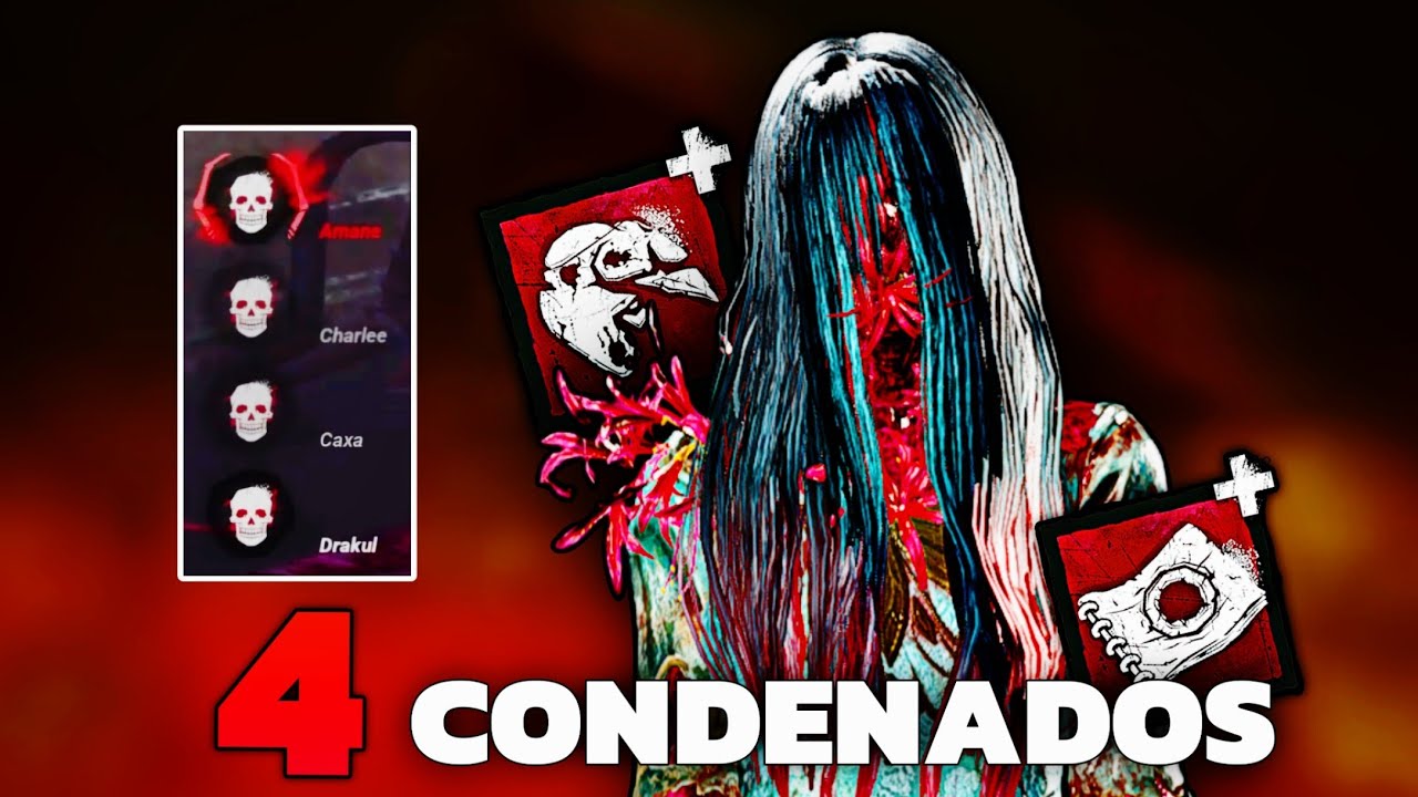 CONDENEI os 4 SOBREVIVENTES com a NOVA SKIN DEMONÍACA da SADAKO