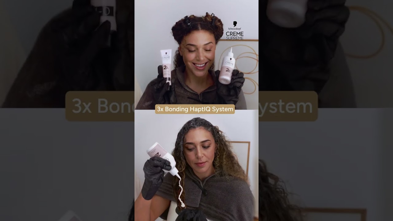 Schwarzkopf Creme Supreme Coloration mit 3x Bonding HaptIQ System