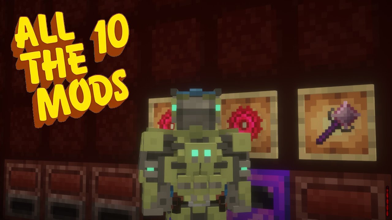 All The Mods 10 Episode 30: Evilcraft, Mace of Destruction and 2x Piercing Vengeance Focus