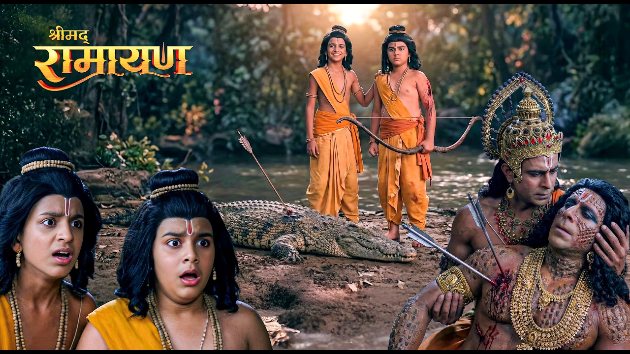 जब लव-कुश से हो गई भयानक भूल, हनुमान पुत्र मकरध्वज का कर दिया वध|| Shrimad Ramayan