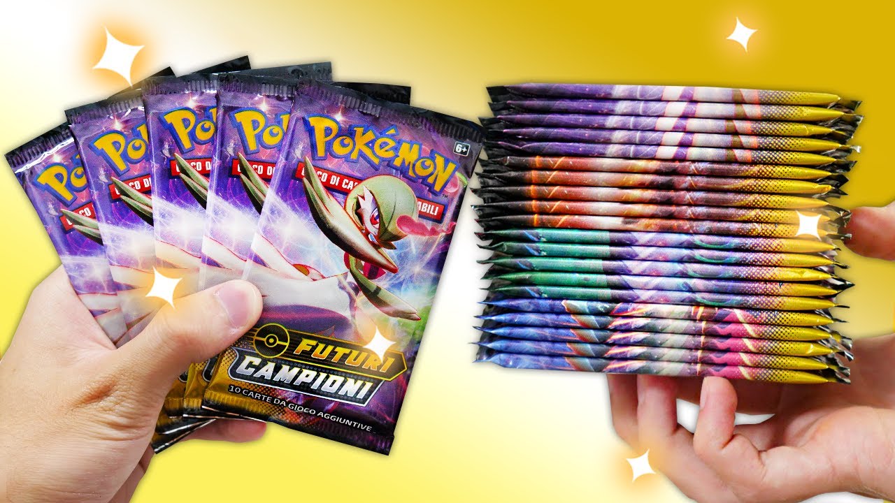 CERCHIAMO IL RARISSIMO CHARIZARD V SHINY STAR! - Apro 20 Bustine Pokemon Futuri Campioni