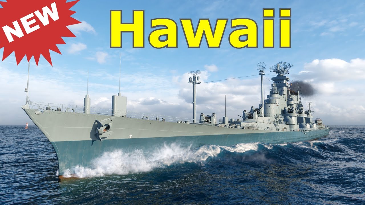 Hawaii : Tier X American Premium Cruiser.