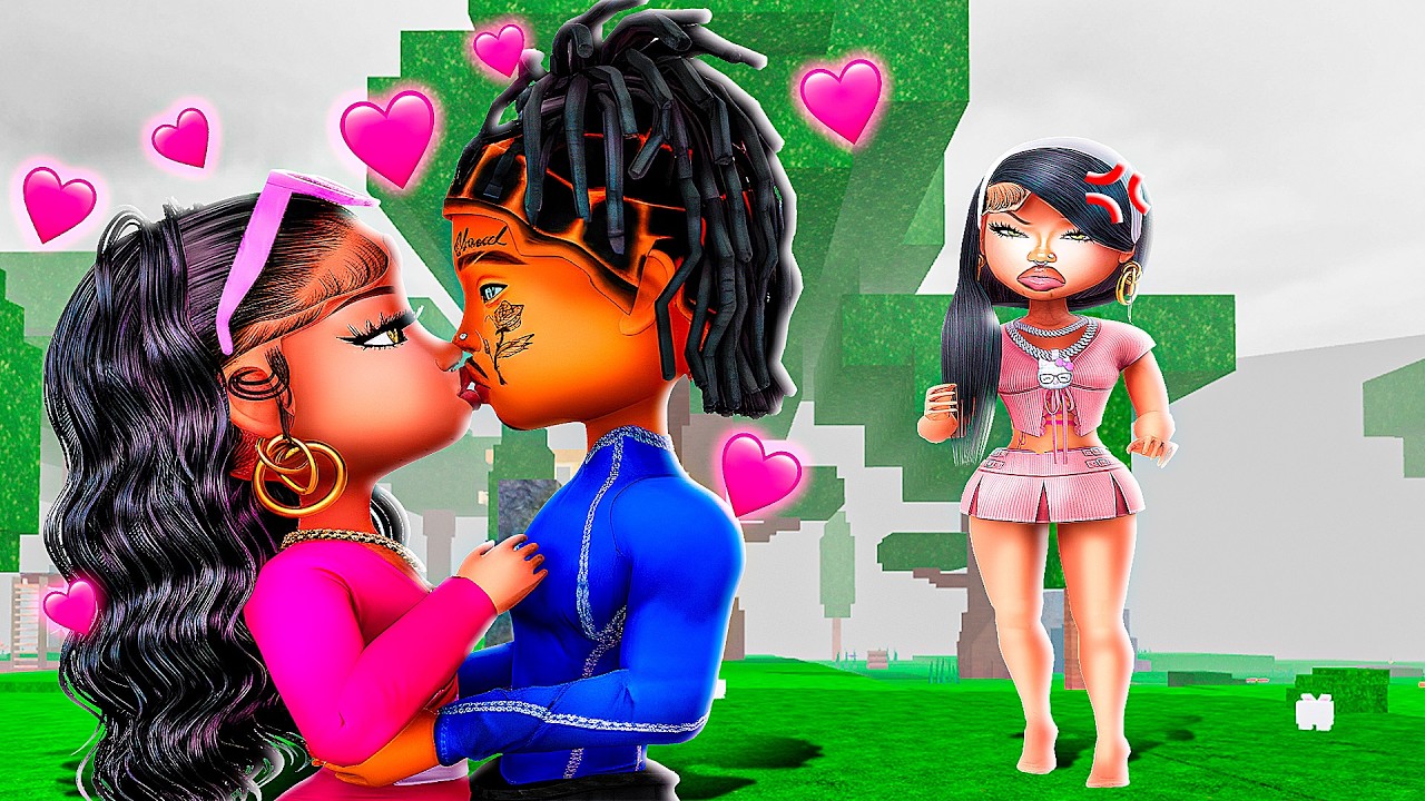 Her Boyfriend *FELL IN LOVE* with Me in 99 Nights in The Forest! (ROBLOX)