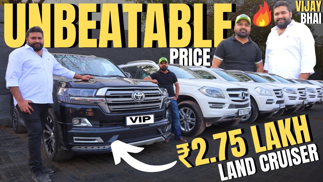Luxury Cars In ₹3,70,000 Only | BMW , Audi , Range Rover , Land Cruiser , Mercedes , Volvo , Jaguar