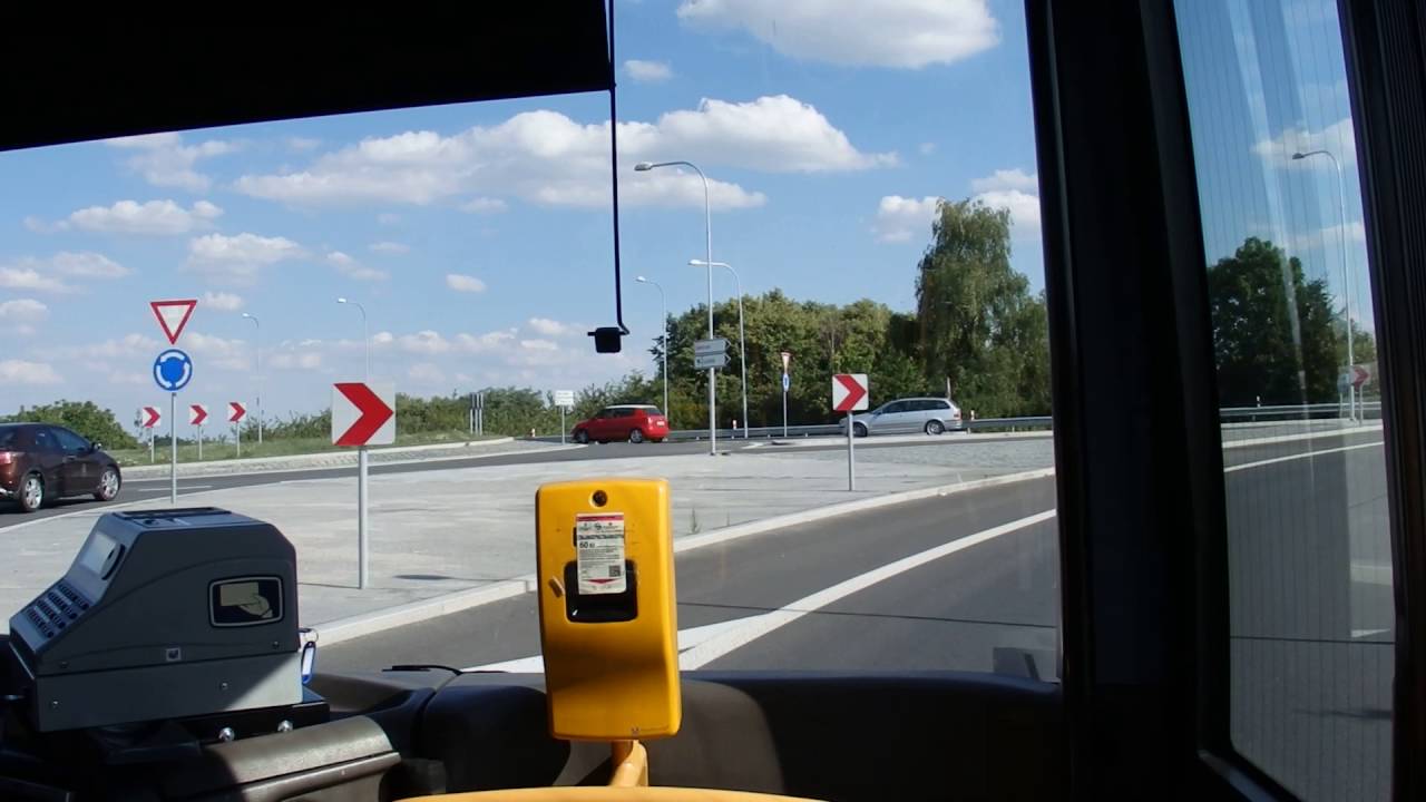 Jízda linkou AE směr Letiště (2/2)