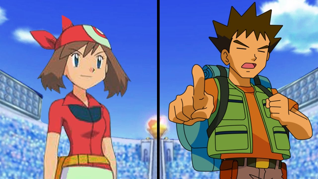 Pokemon Characters Battle: May Vs Brock (Hoenn Vs Kanto)