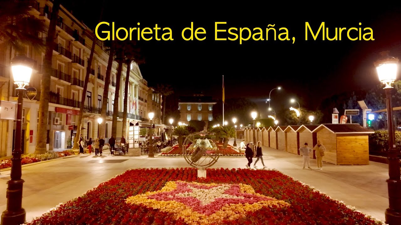 Evening Walk in Murcia’s City Center, November 2024 in 4K