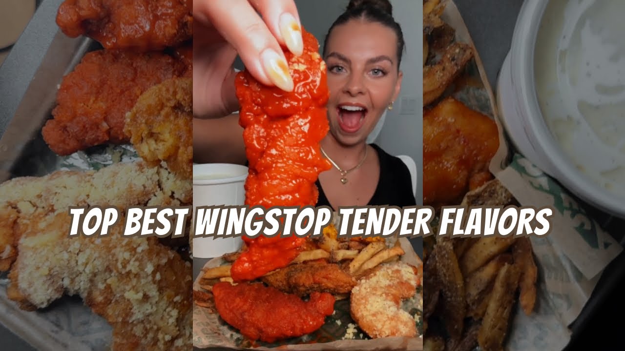 REVIEWING DIFFERENT WINGSTOP FLAVORS 🍗