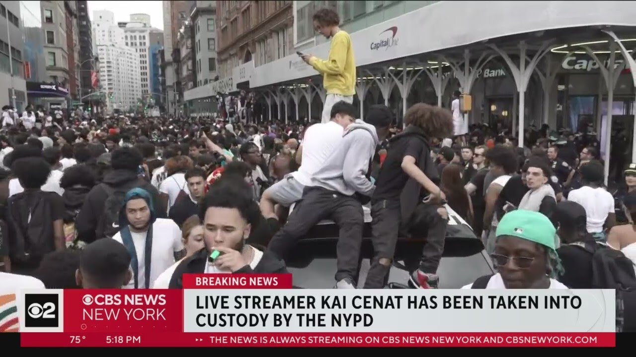 Sources: Kai Cenat did not have permit for Union Square event