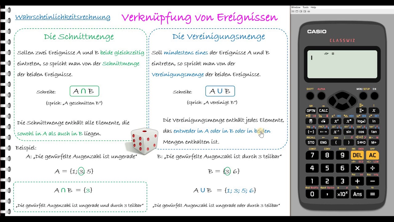 Lernvideo Verknüpfung von Ereignissen