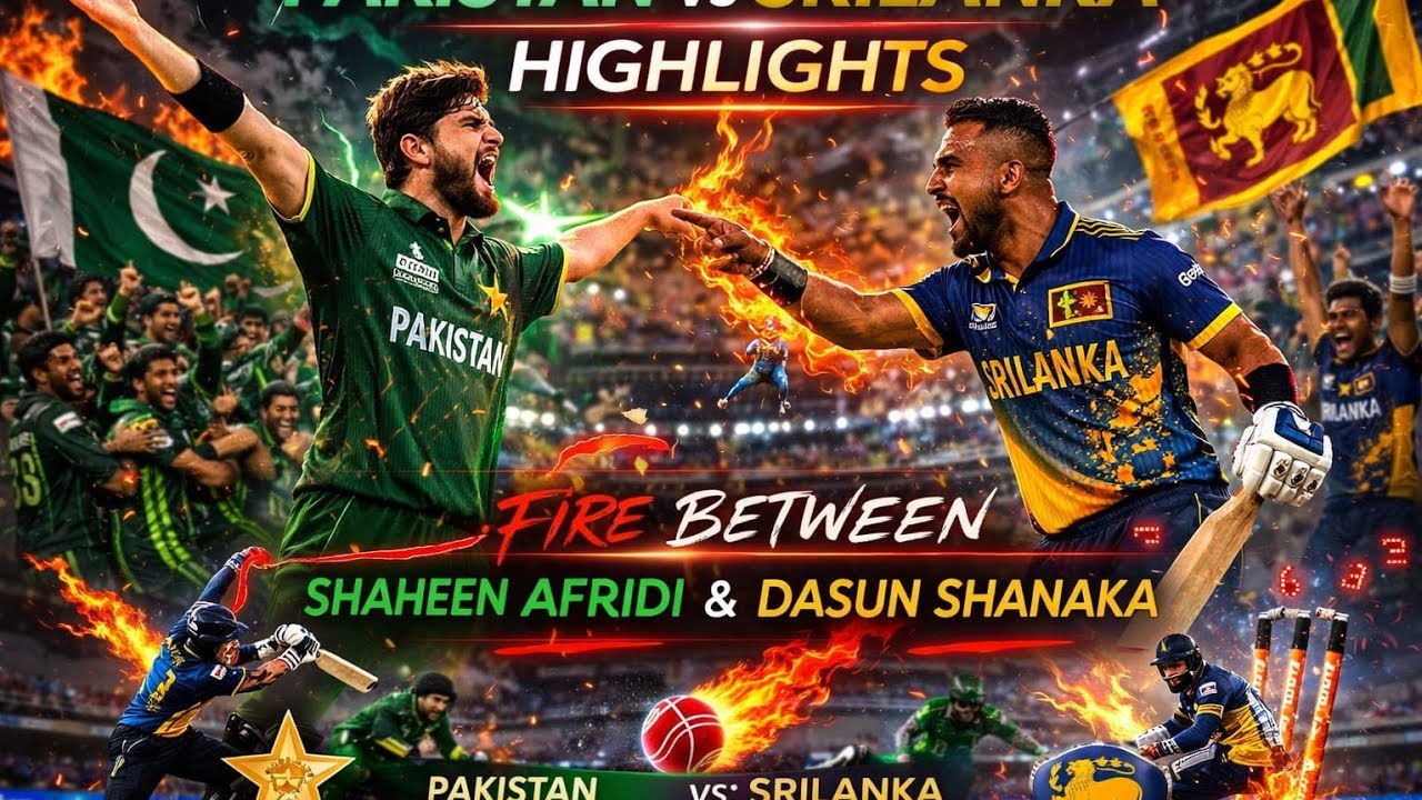 🛑Pakistan Vs Sri Lanka Last Ball Thriller |Match Highlights| Men's T20 World Cup| Pak Vs SL | SA DSH