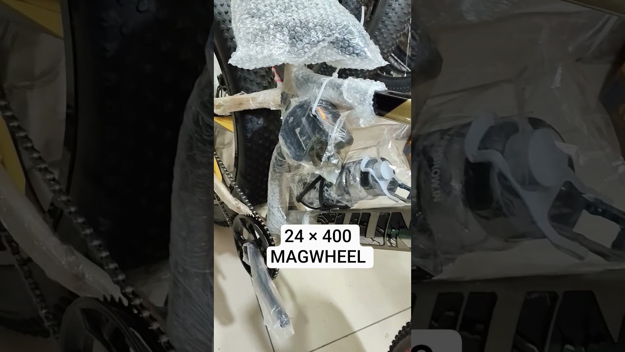 24 &times; 400 MAGWHEEL with front suspension double disk break #shortsvideo #shortsviral #viral