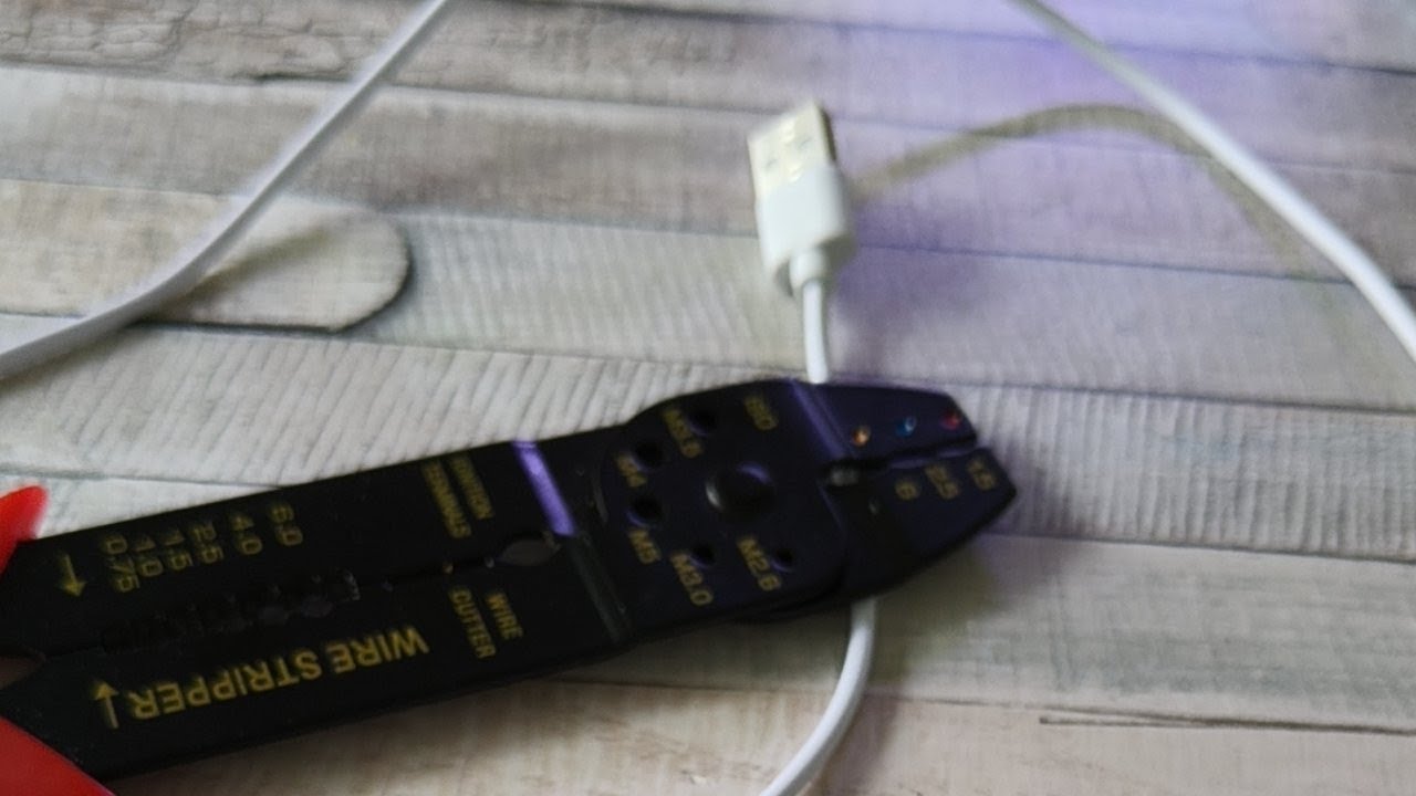 Zkrácení kabelu konektoru USB  do DC 5.5x21