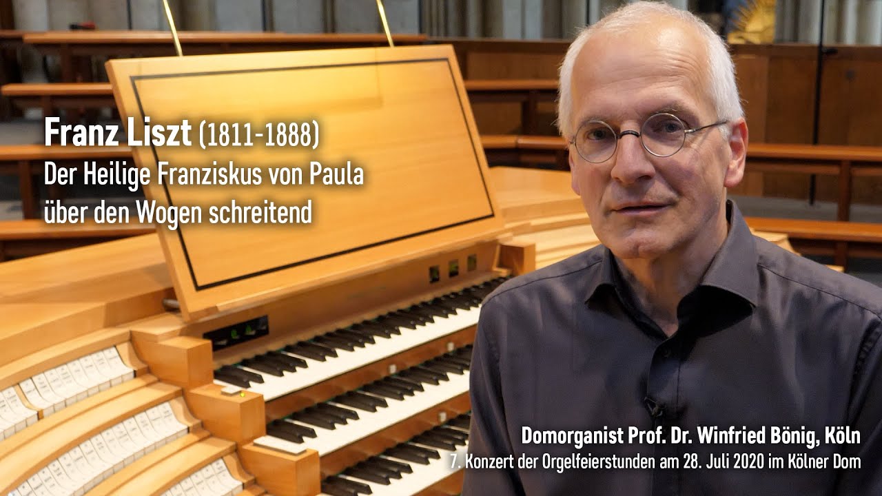 Franz Liszt (1811-1888): Der Heilige Franziskus von Paula über den Wogen schreitend