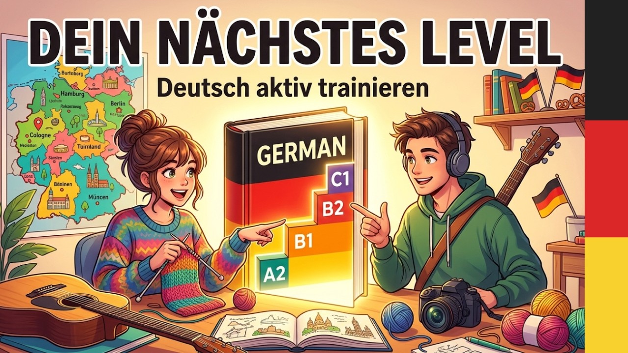 Hörverstehen Deutsch: Kreative Hobbys & besser Deutsch lernen Podcast