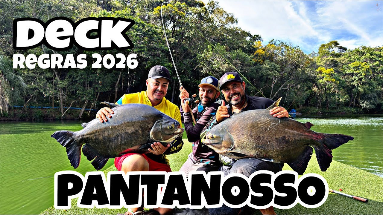 Pescamos no DECK! Agora você pode fazer reserva!