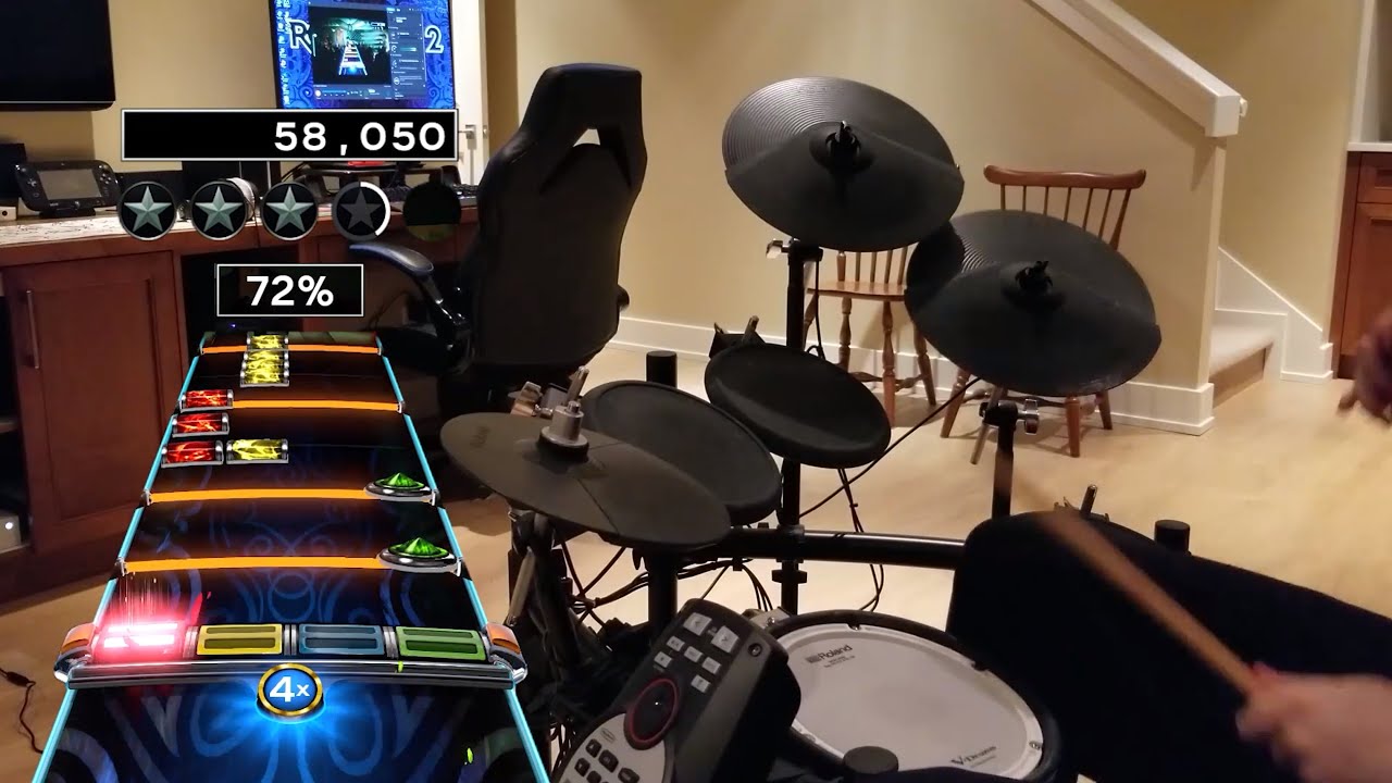 Rize Of The Fenix by Tenacious D | Rock Band 4 Pro Drums 100% FC