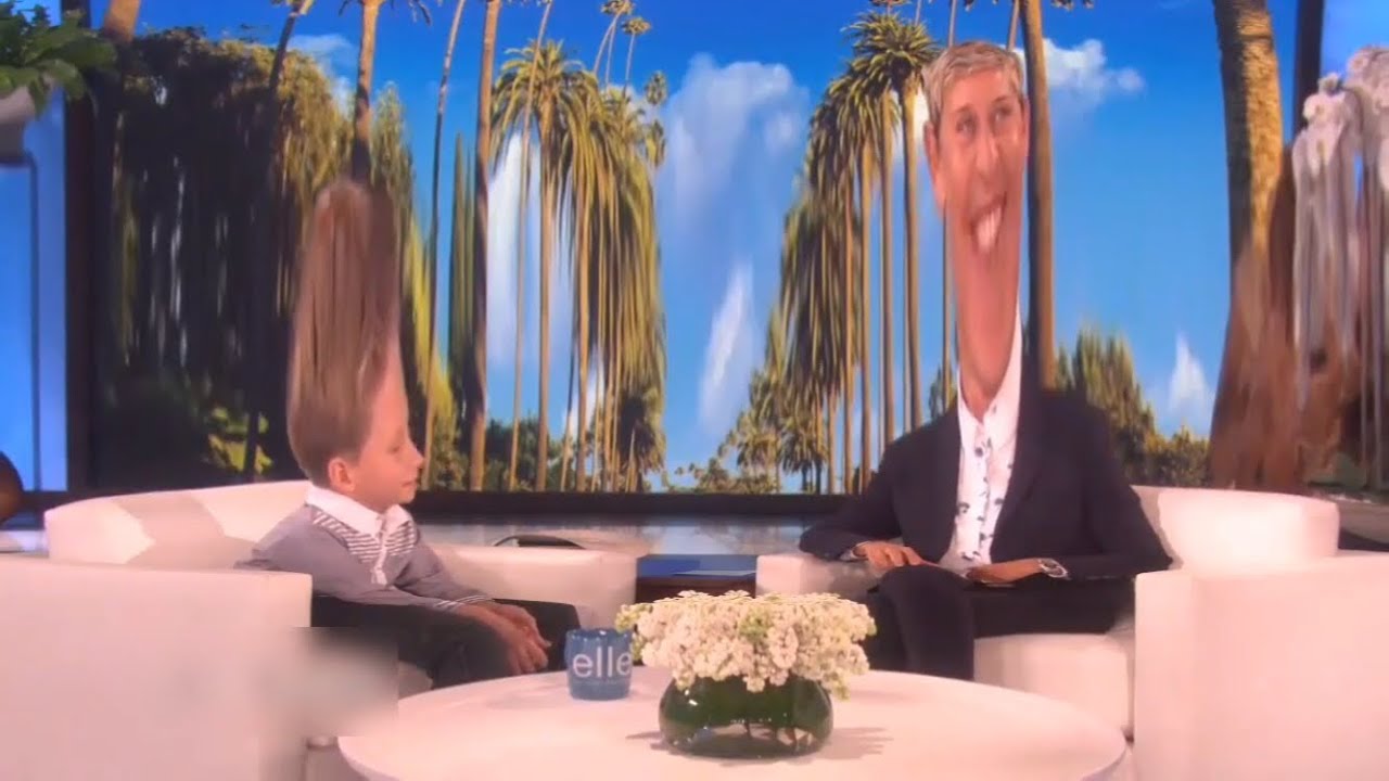 Yodeling kid on the Ellen show except you'll want to die when the video's cancer like the meme