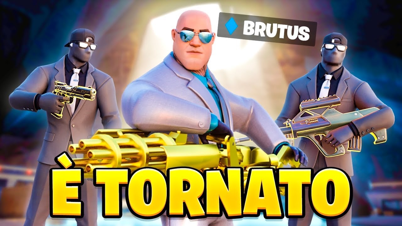MI FINGO IL VECCHIO BOSS BRUTUS NELLA STAGIONE 4 DI FORTNITE!!