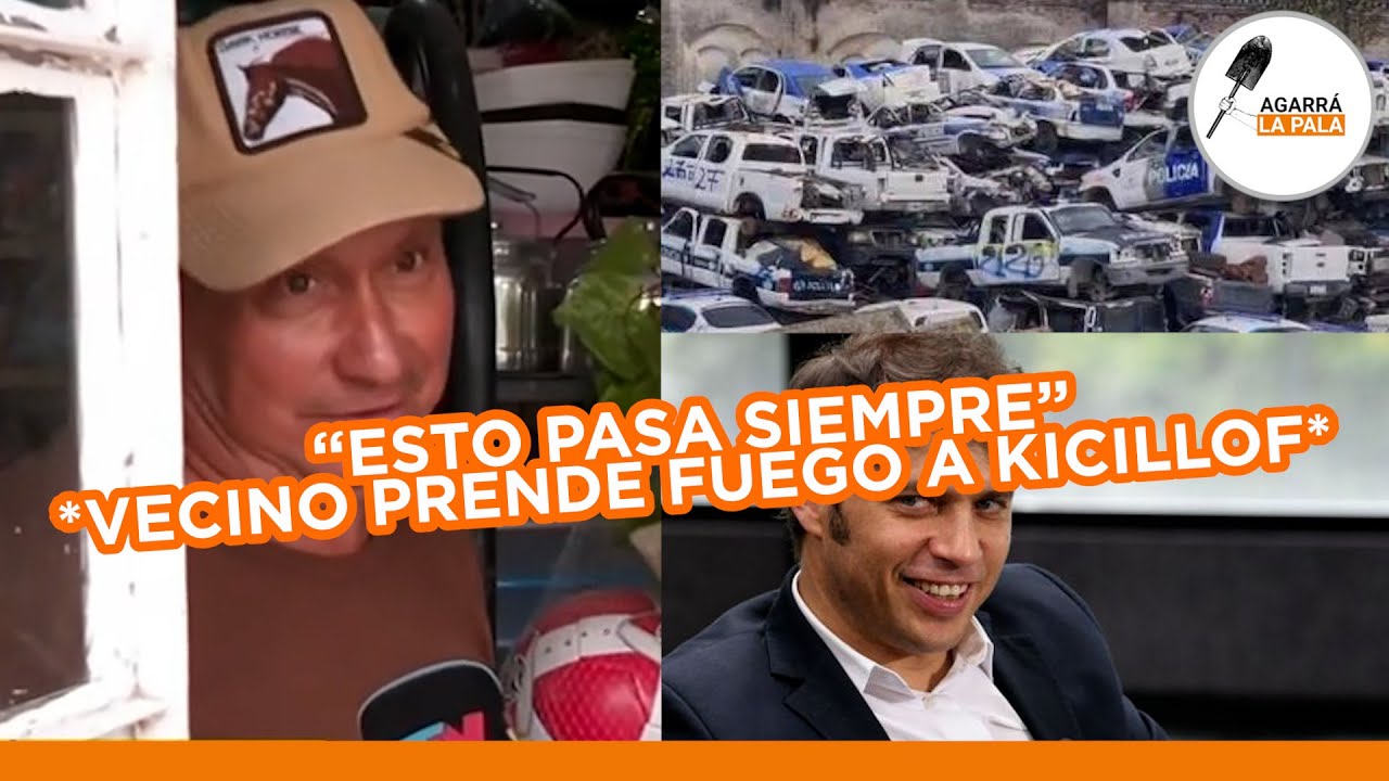 COMERCIANTE RENDIDO MUESTRA COMO ES VIVIR EN LA PROVINCIA DE KICILLOF: “ESTO SIEMPRE PASA”