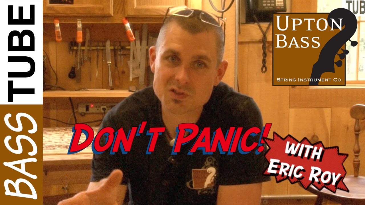 Upton Bass: Double Bass Repair Scares - Upright Bass Music Shop Questions