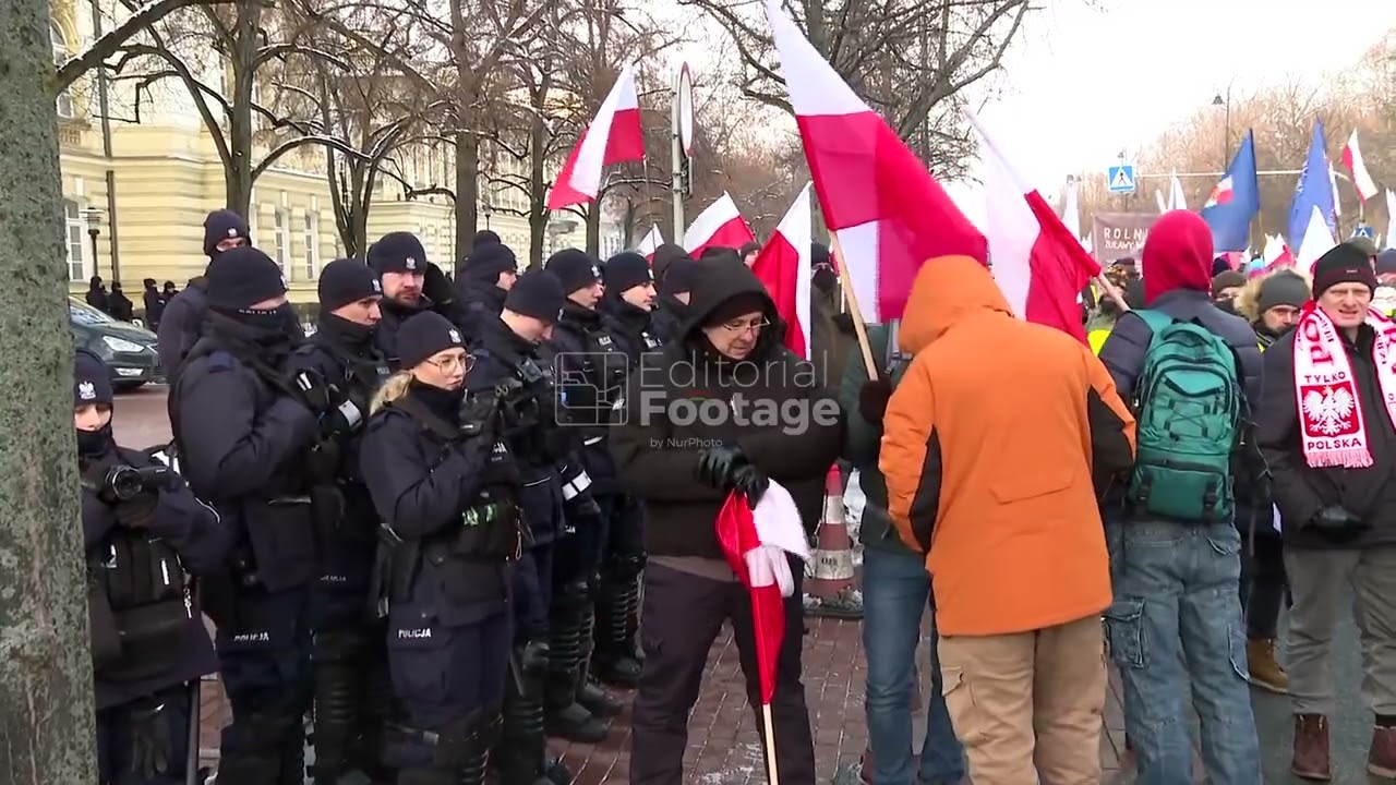 POLAND: farmers protest The EU - Mercosur deal - 01/09/2026