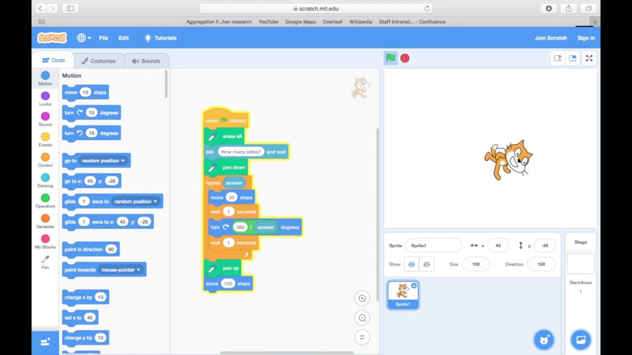 Loops (in Scratch)