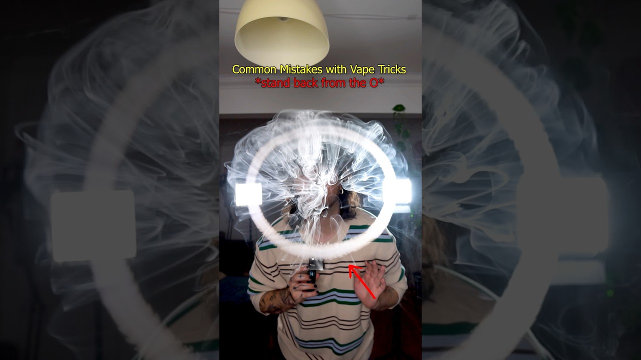 Common Mistakes with Vape Tricks 🚫