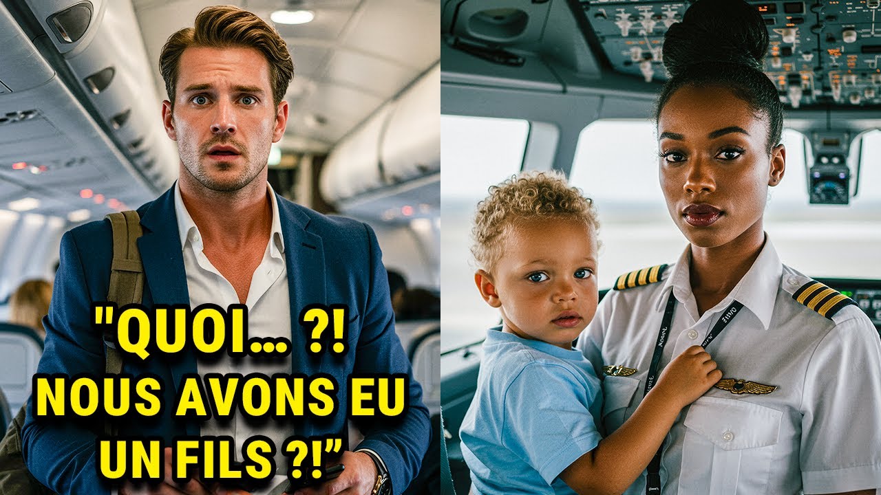 À la porte du cockpit, il s'est figé : le pilote était son ex, avec leur petit garçon qu'il..