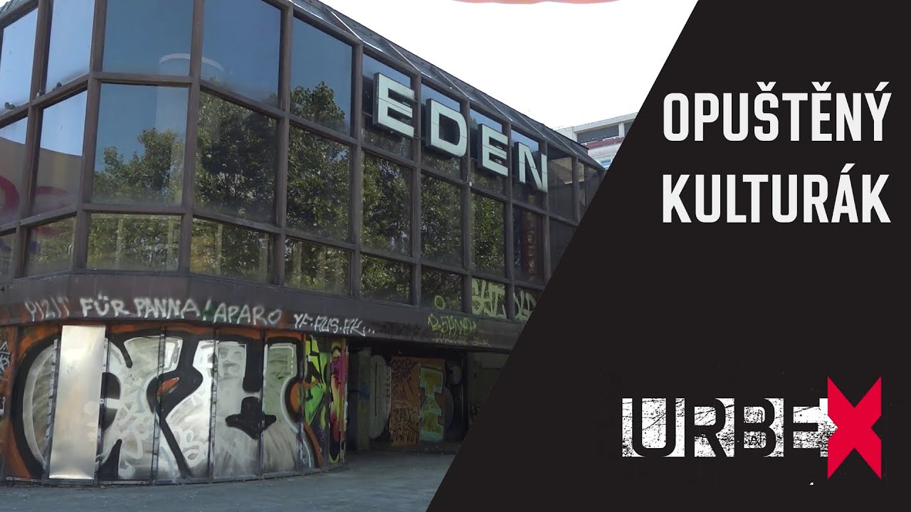Urbex 10: Opuštěný kulturák Eden: Stavbu z 80. let čeká demolice. Jak vypadá uvnitř a co ji nahradí?