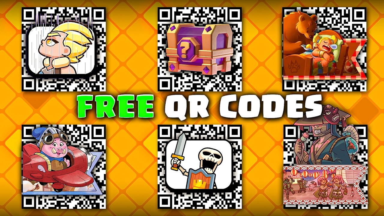 All Working Free QR Codes in Clash Royale (August 2026)