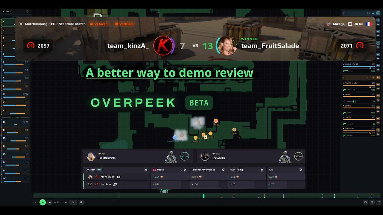 Overpeek - New CS2 demo review tool (FREE!)