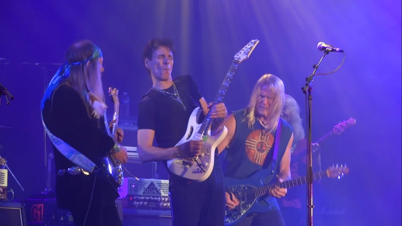STEVE VAI+STEVE MORSE+ULI JON ROTH+ERIC SARDINAS (JAM) Hey Joe GUITARE EN SCENE 2014