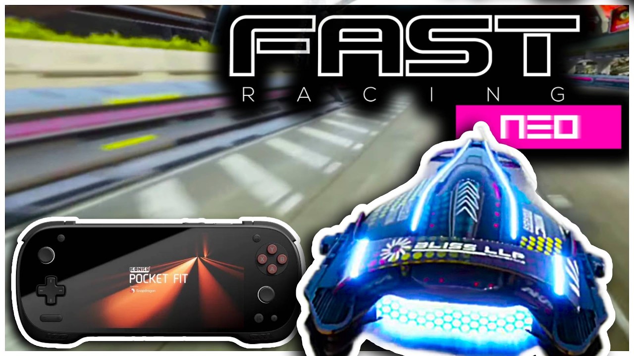 Fast Racing Neo- Wii U on Konkr Pocket Fit