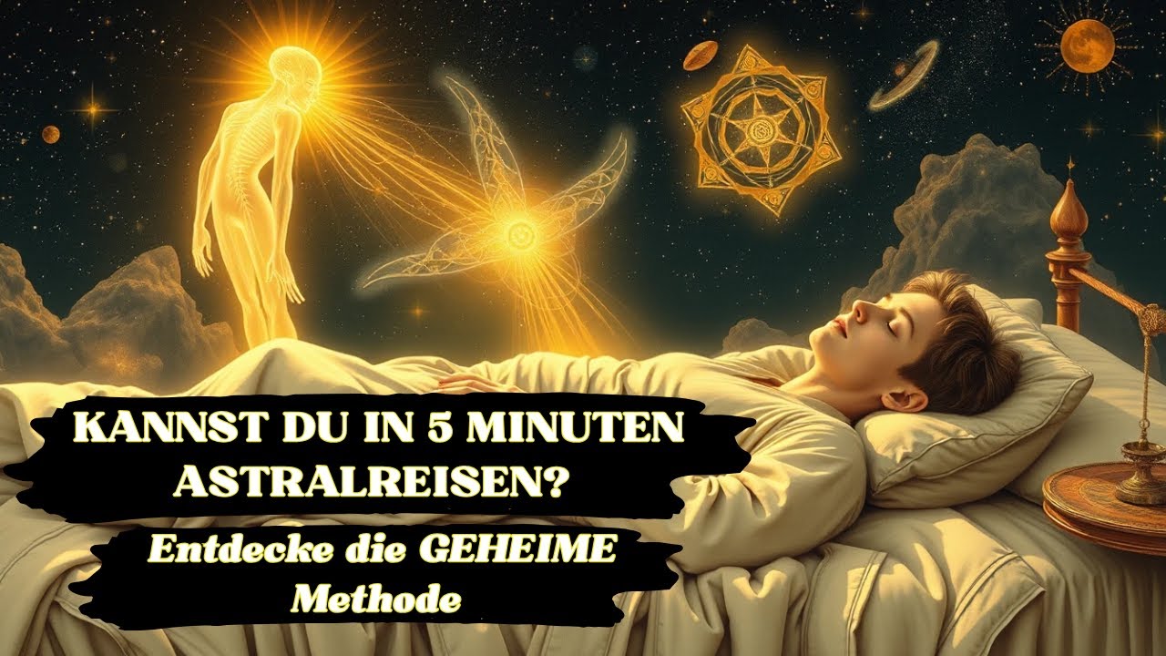 ENTDECKE das GEHEIMNIS der SOFORTIGEN ASTRALREISE & transformiere deine ENERGIE! 🔮