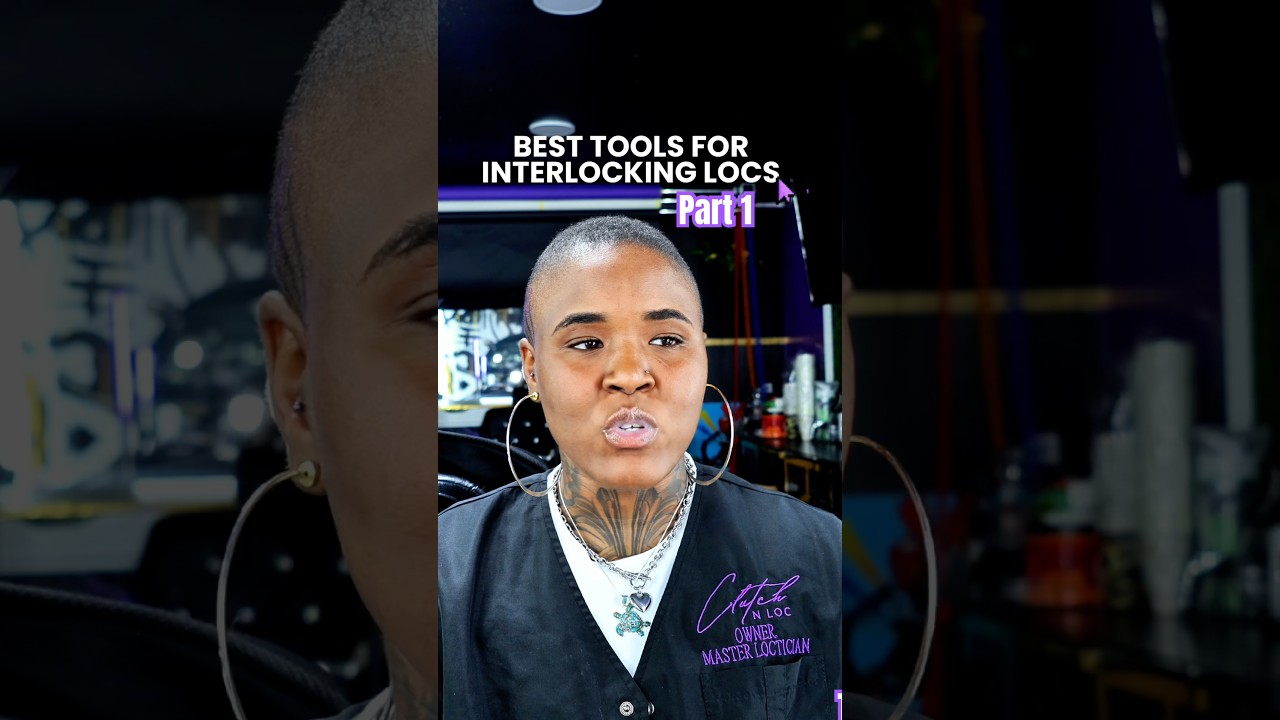 The Best Interlocking Tools Part 1 #locs #interlocking #loctician #sisterlocks #microlocs #sisterloc