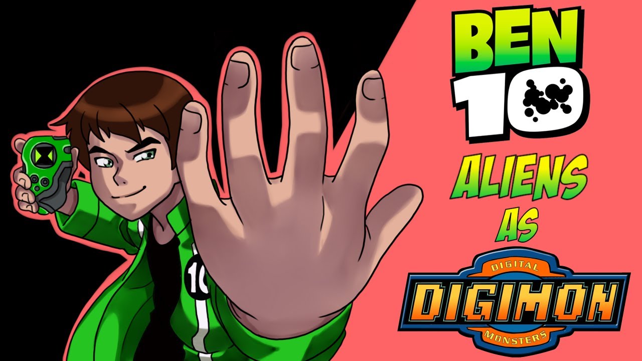 Пришельцы из BEN10 теперь дигимоны!