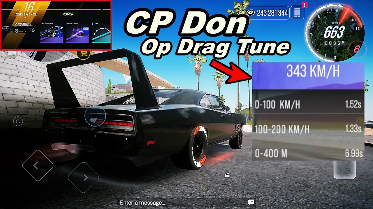 Drive Zone Online || Max CP Don - Performance Test 
