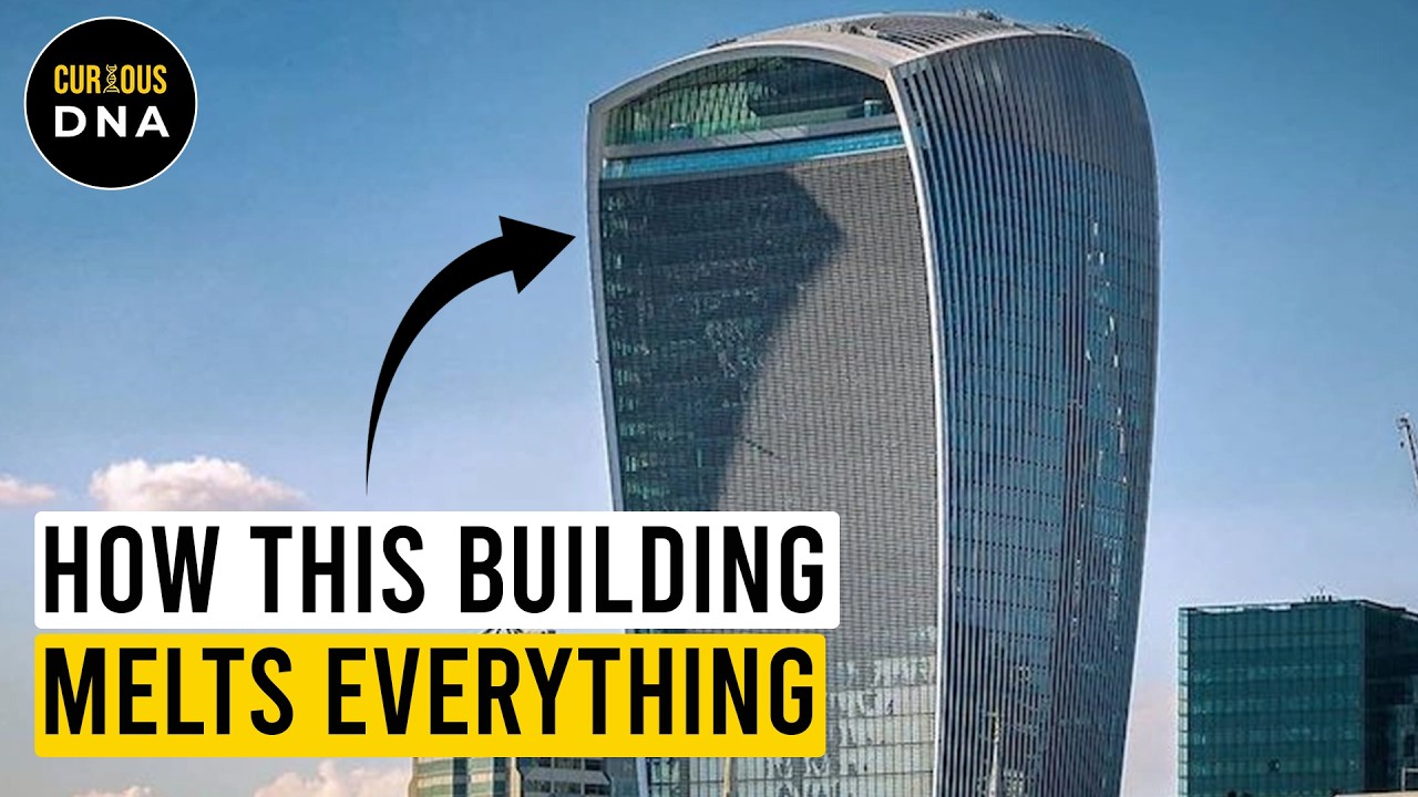 How this Building Melted everything in London | Walkie-Talkie | london skyscraper | Curious DNA