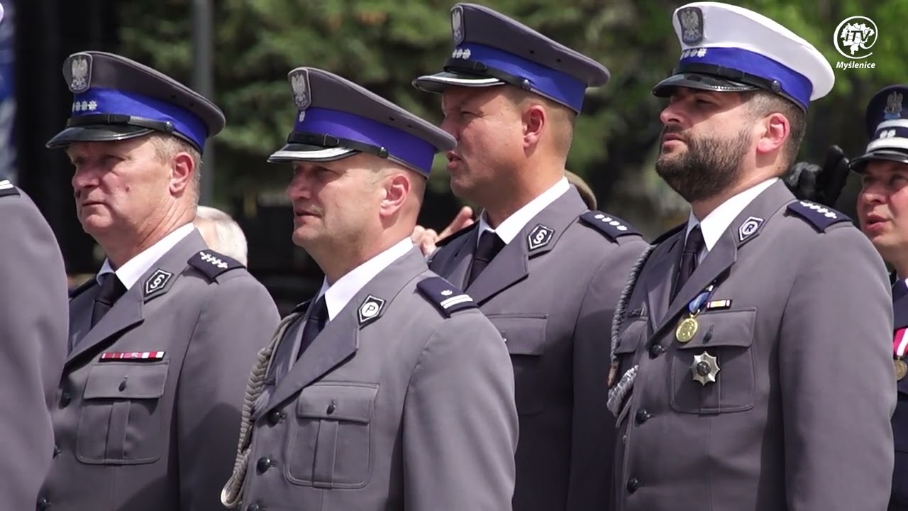 Powiatowe Święto Policji- Myślenice Rynek 2022- zapis całości wydarzenia