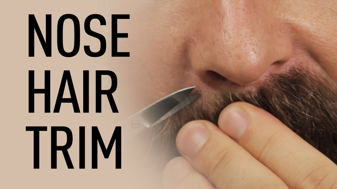 Nose Hair Trimming Tips | Jeff Buoncristiano