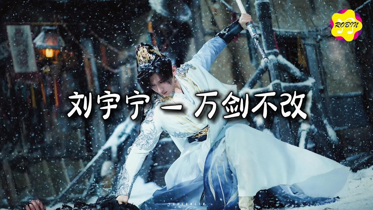 刘宇宁 - 万剑不改 (《天地剑心》影视剧主题曲/片头曲)『从不悔 燃尽的自己，仍不改 我的心。』【动态歌词MV】