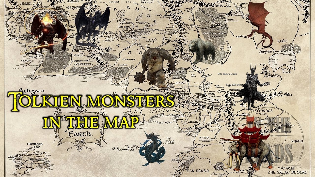 Middle-Earth Monsters Location In The Map Explained